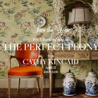 SAVE THE DATE!! April 21st  We are so excited to have @cathykincaidinteriors in store signing her book “The Well Adorned Home” 
•
•
•
#thewelladornedhome #booksigning #storeevent #theperfectpeony #design #interiors #design books #tylertexas